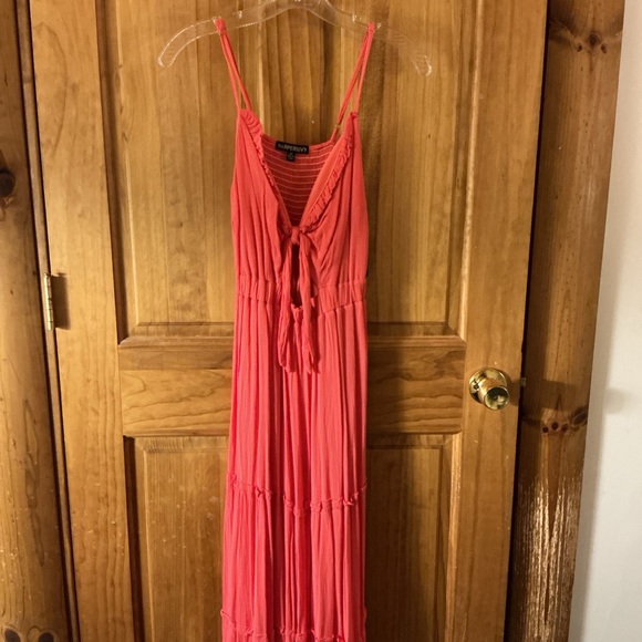 Harper & Ivy Women’s Pink Flowy Maxi Dress Size Medium - Picture 7 of 10